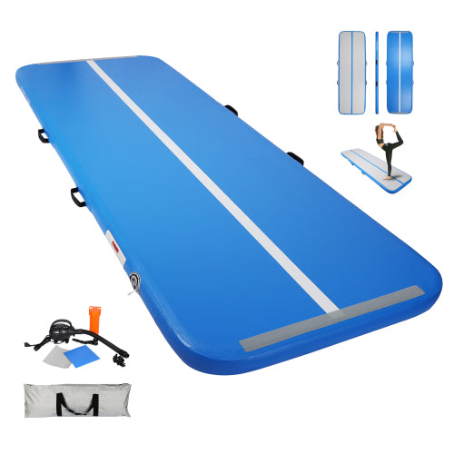 10ft Inflatable Gymnastics Tumbling Mat 4 inches Thickness