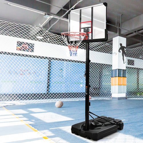 Basketball Hoop Basketball System Height Adjustment LED Basketball Hoop Lights, Waterproof, Super Bright to Play at Night Outdoors