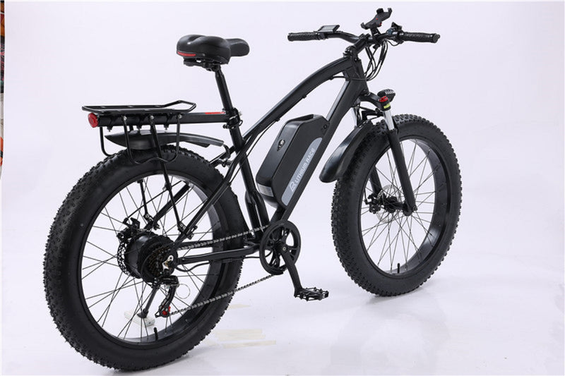 26" 1000W Snow Electric Bicycle Fat Tire Mountain E-bike