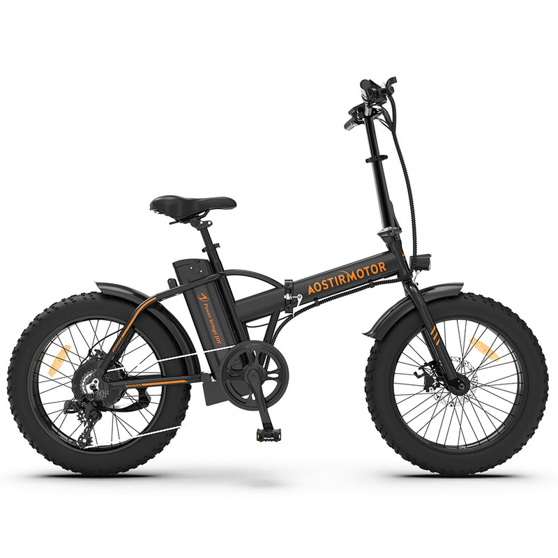 Folding Electric Bicycle 500W Motor 20" Fat Tire