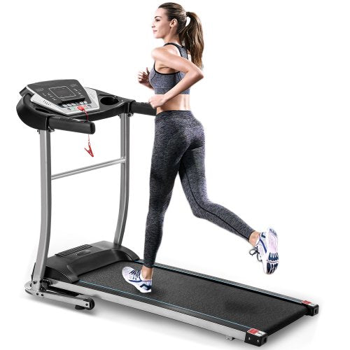 Folding Treadmill 2.25HP Electric Motorized Running Machine with Speakers for Home Office